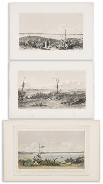 (BERMUDA.) Edmund Gilling Hallewell. [Sketches of the Bermudas].